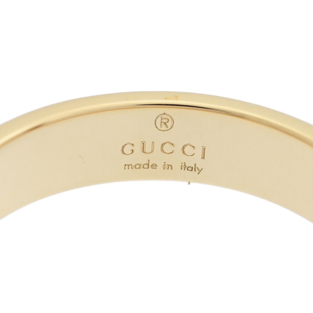 GUCCI グッチ アイコンリング・指輪/K18YG/750-3.6g/11号/#51/イエローゴールド /プレゼント/記念日/贈り物/【♀】【N】【レディース】☆□526978【中古】 - メルカリ