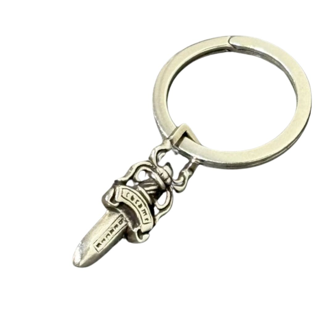 クロムハーツ　ダガーチャーム　ジップ　no5 キーリング CHROME HEARTS クロムハーツ（原本無） #5 DAGGER ZIP #5 ダガー