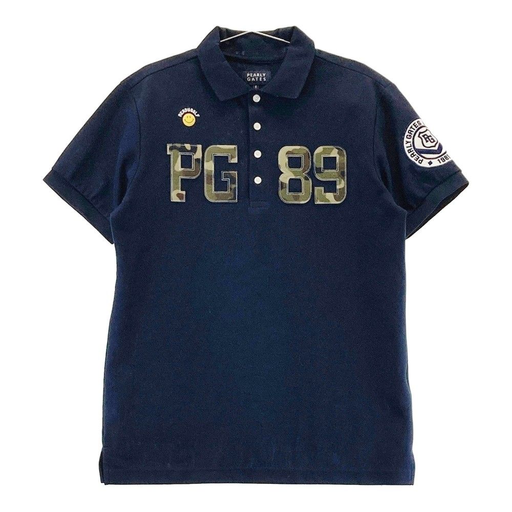 サイズ：6 PEARLY GATES パーリーゲイツ 半袖ポロシャツ ニコちゃん  