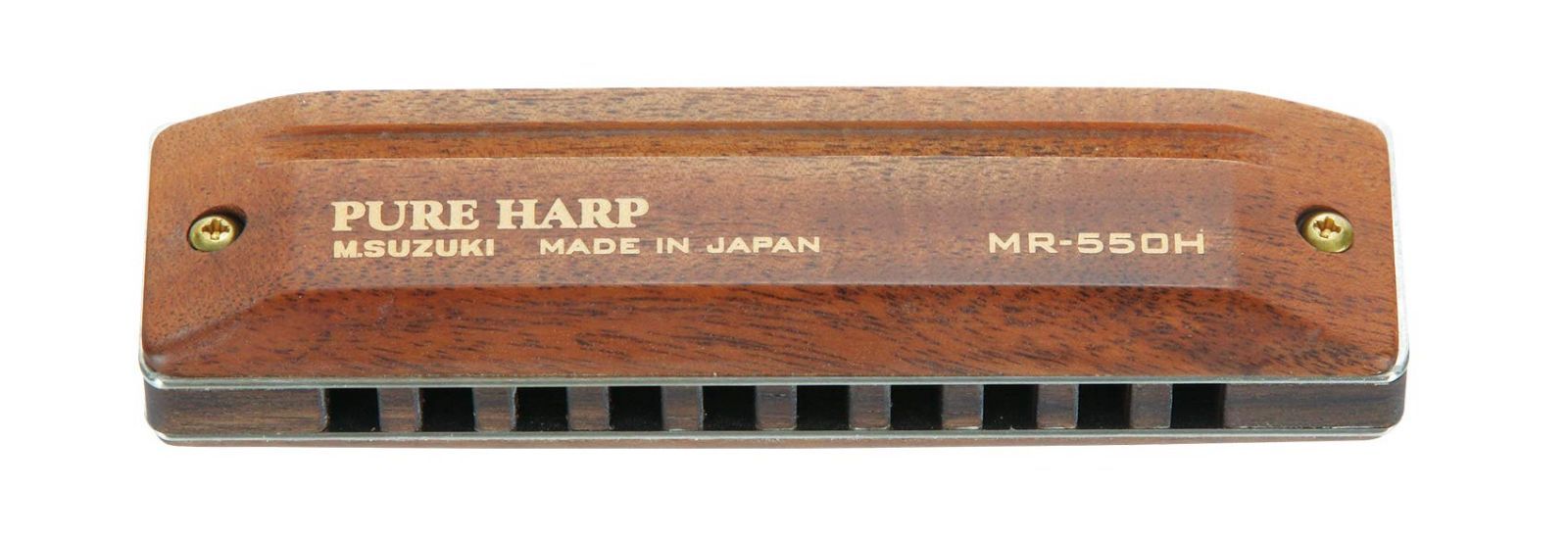 数量限定】10穴ハーモニカ スズキ PURE HARP SUZUKI MR-550H Bフラット