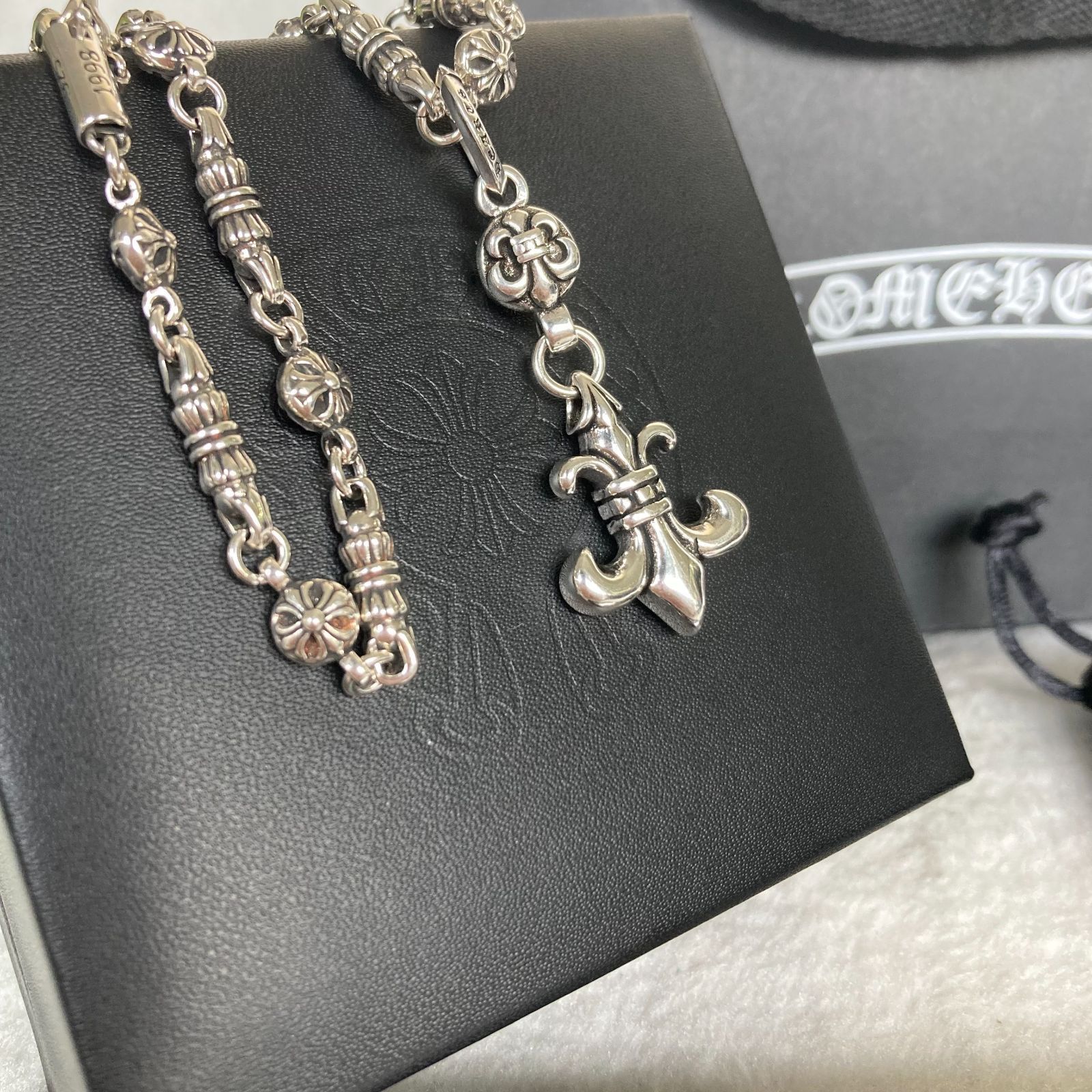 新品未使用 クロムハーツ chromehearts クロスワイルドスライド ネックレス - メルカリ