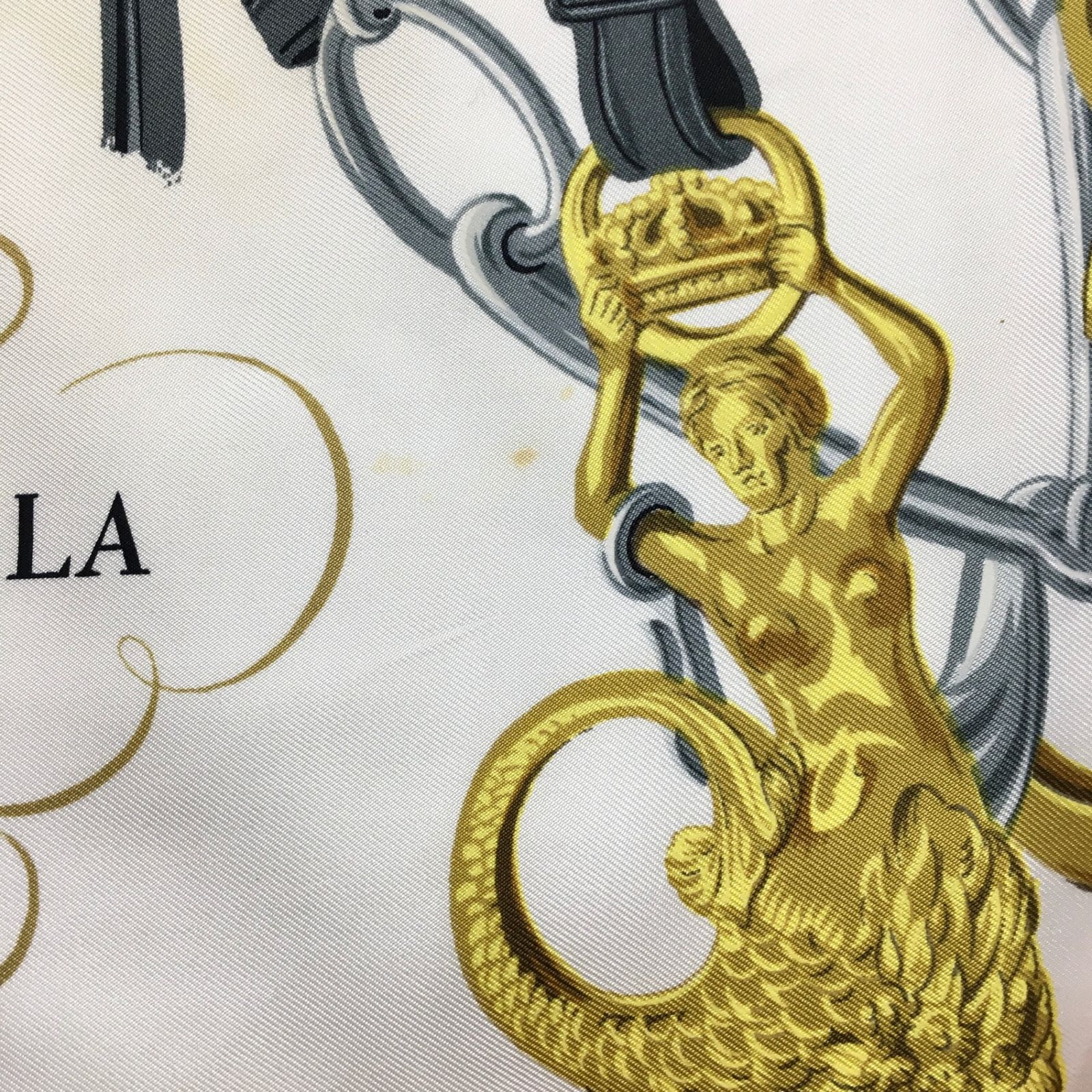 2507-264｜美品｜エルメス カレ 90 スカーフ シルク ライトピンク