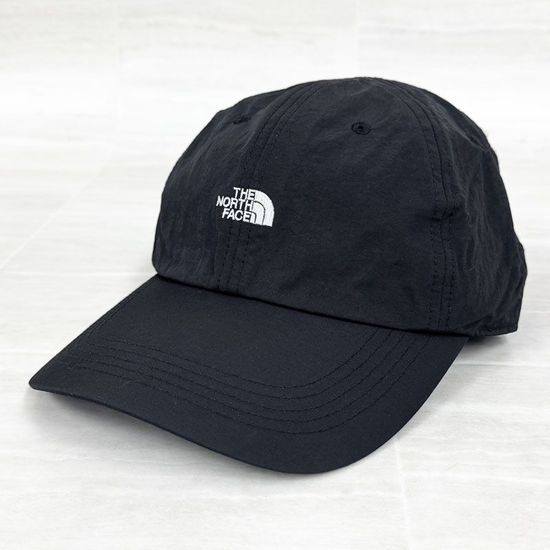 THE NORTH FACE ザ ノース フェイス 新品 キャップ NE3CP06A ブラック ロゴ刺繍 ナイロン 帽子 ベースボールキャップ 野球帽 メンズ 送料無料 並行輸入品