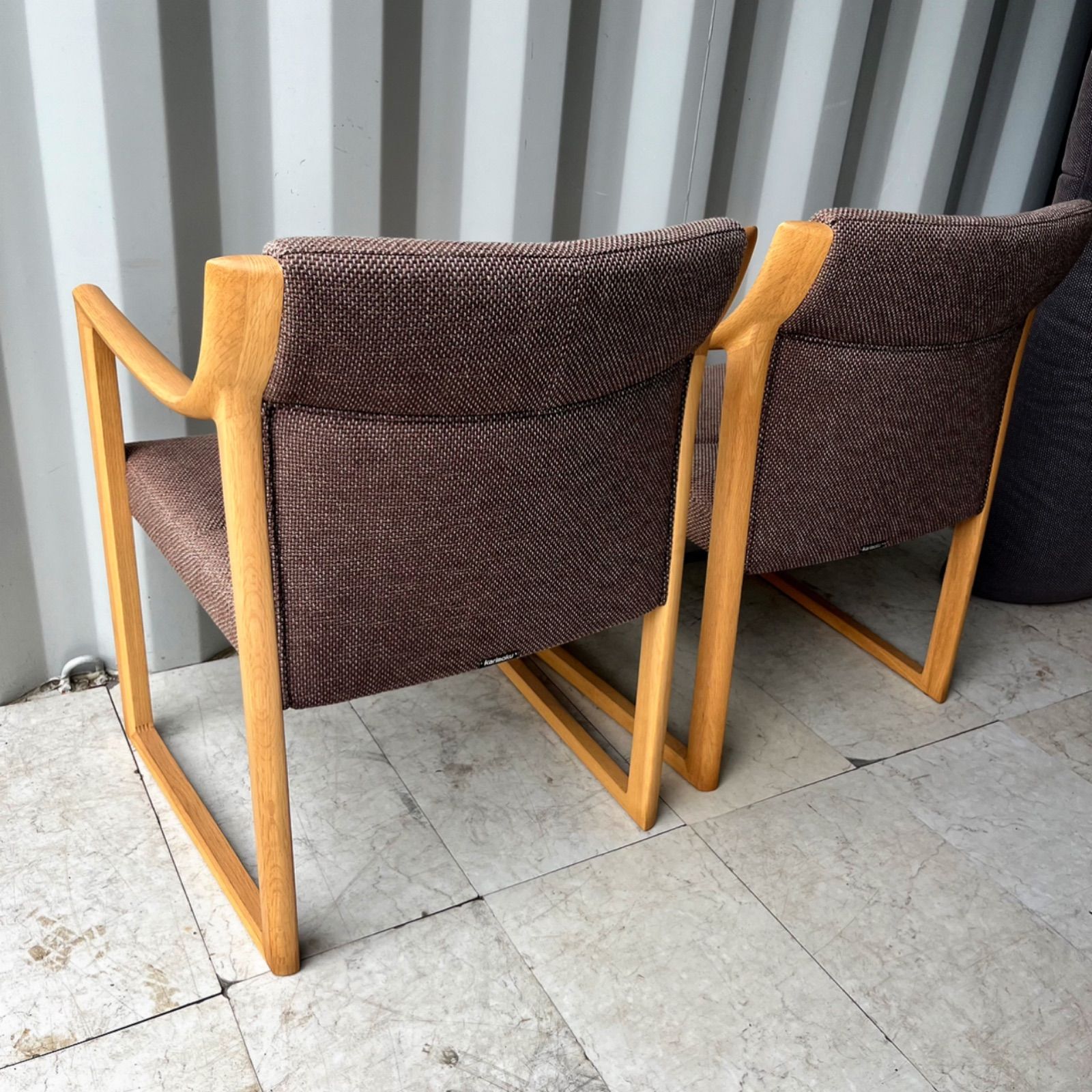 取付無料！カリモク家具 北欧風ナチュラルファブリックダイニング