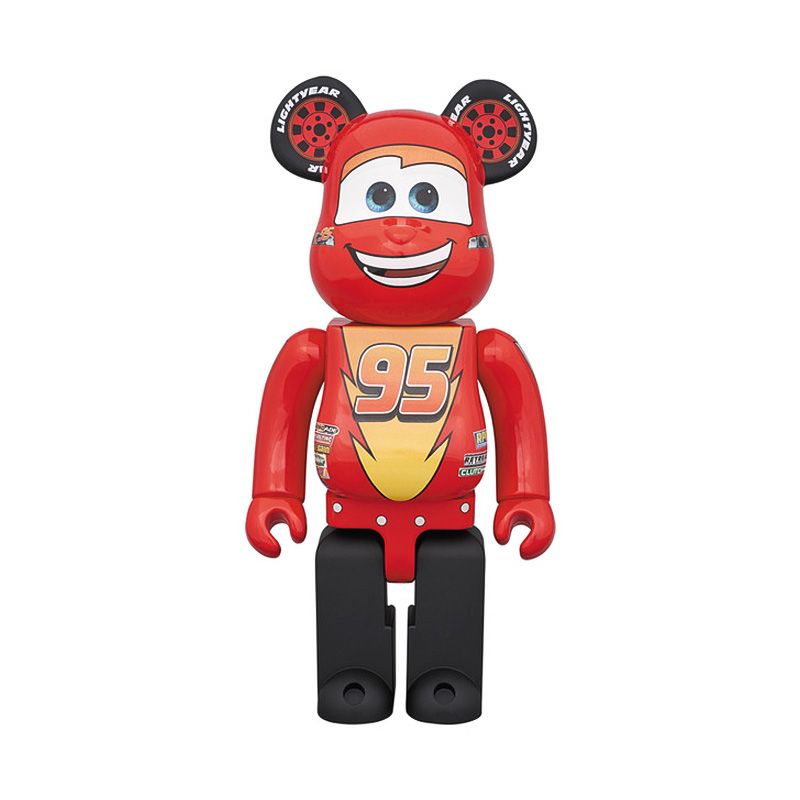 未使用 BE@RBRICK LIGHTNING McQUEEN 1000%