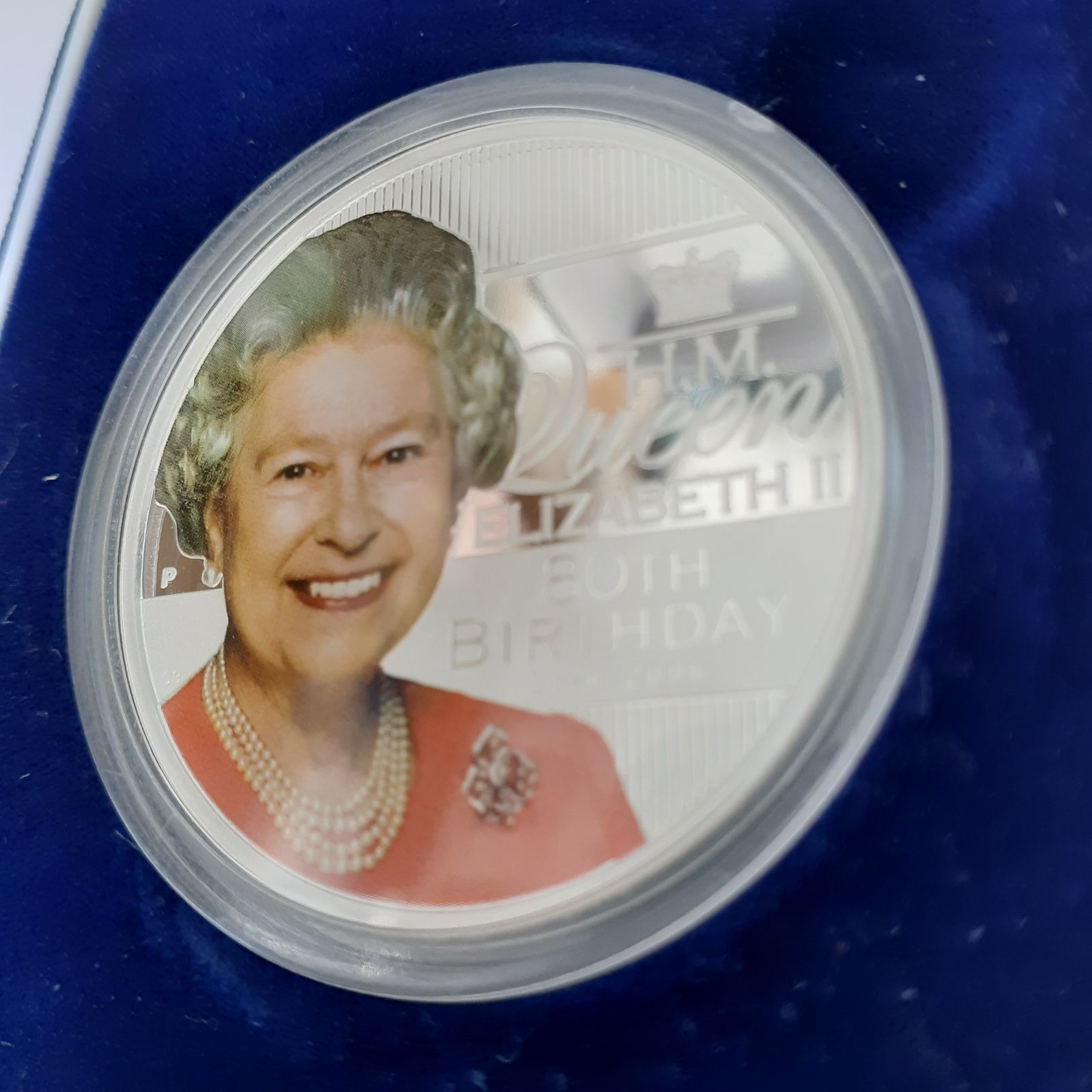 エリザベス２世 80歳の誕生日記念コイン Queen ELIZABETH II 80TH BIRTHDAY