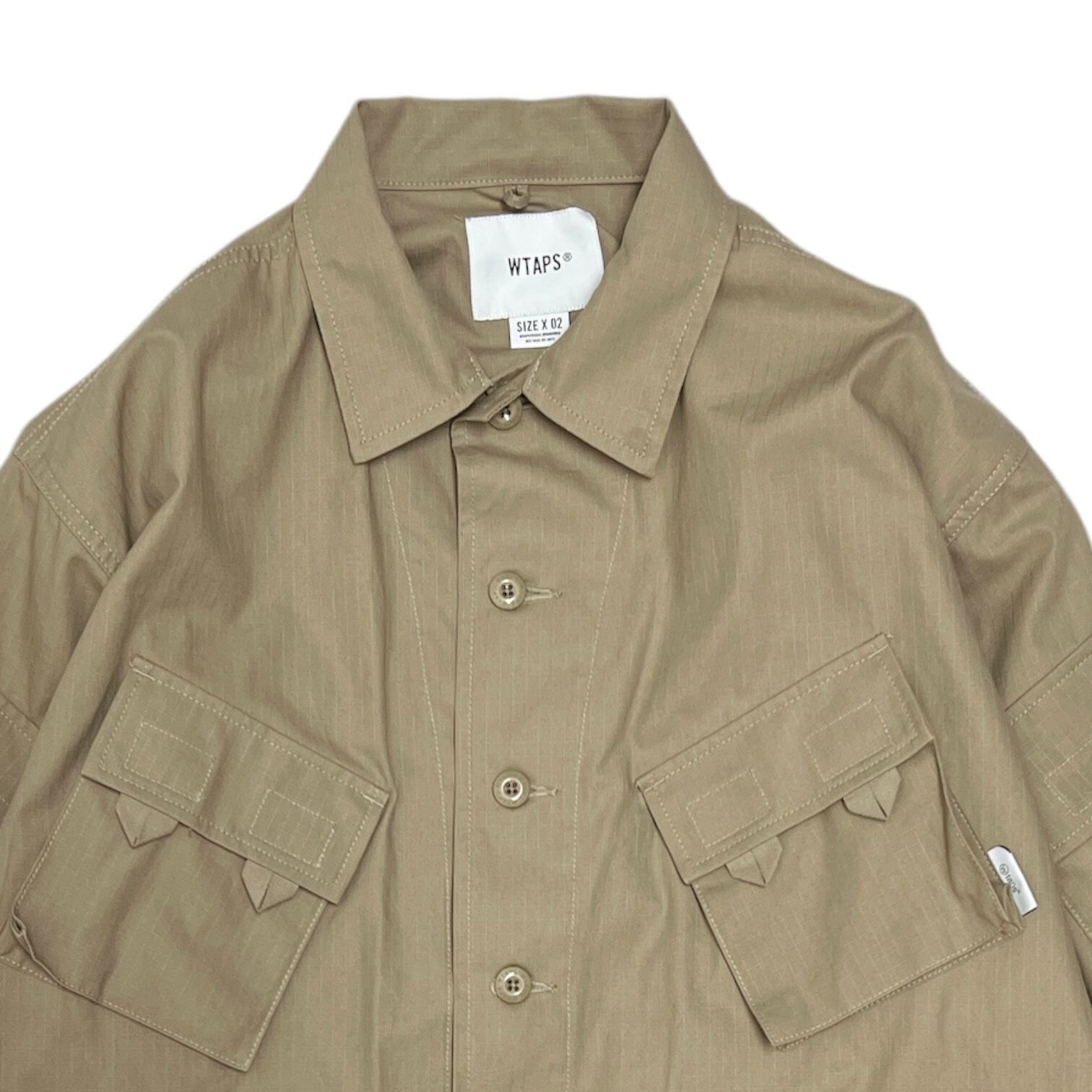 WTAPS2020 MODULAR / LS / COTTON. RIPSTOP