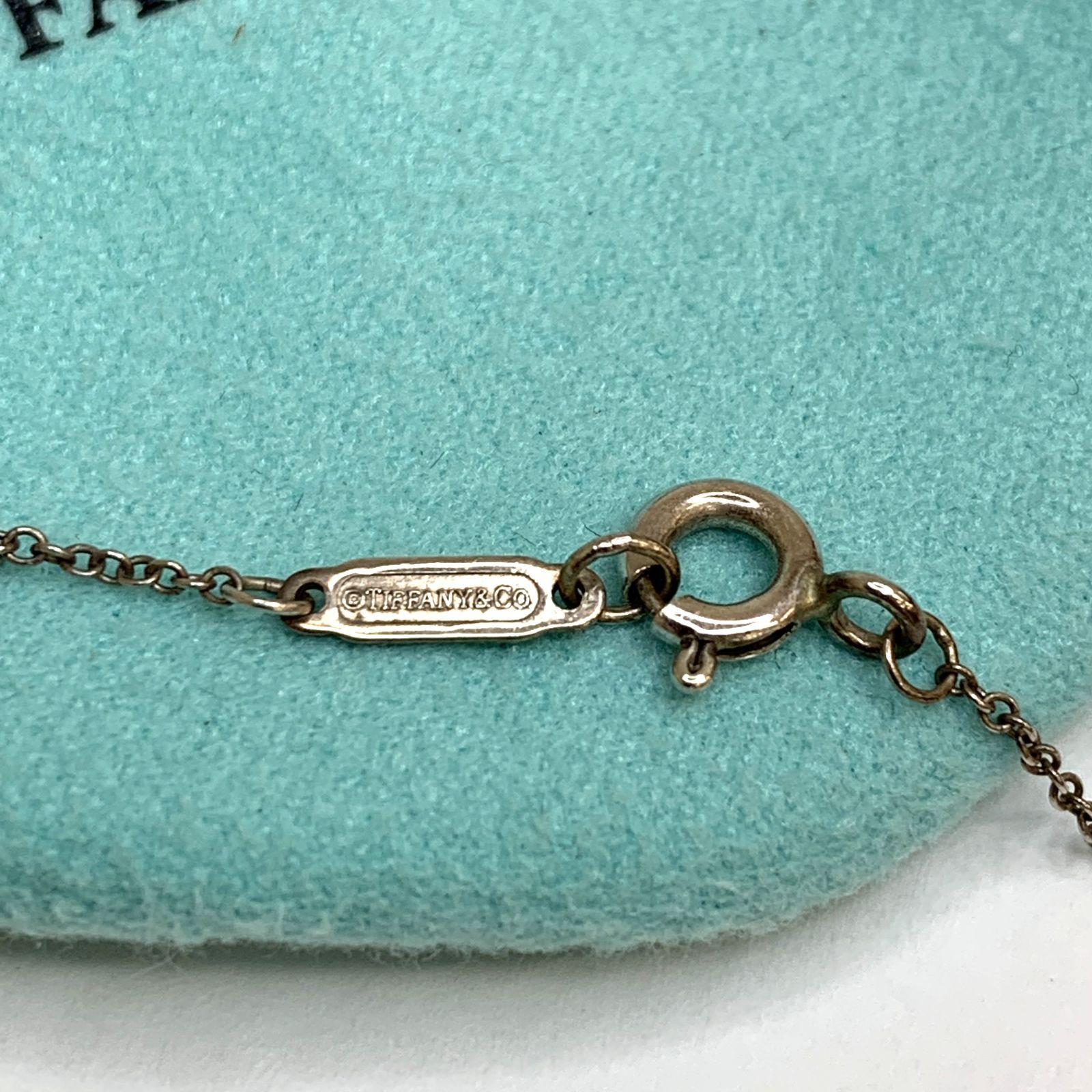 Tiffany & Co. シルバー ネックレスとリング セット 中古品】TIFFANY＆Co. アトラス オープン リング シルバー