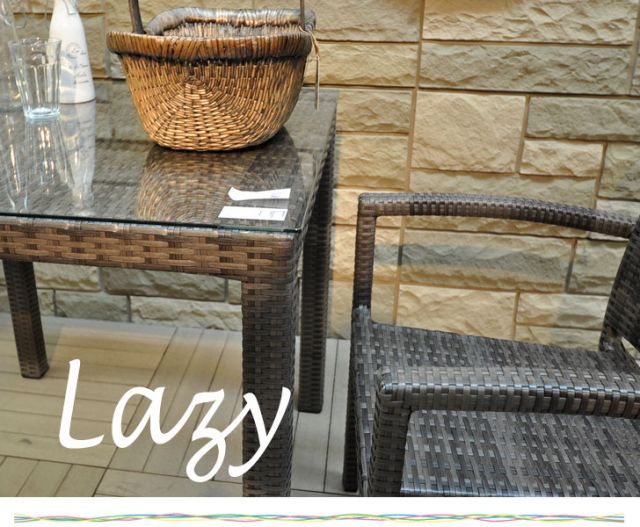 Lazy レイジー ダイニング３点セット