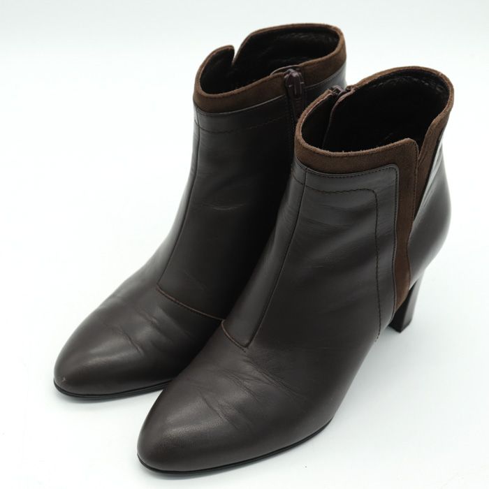 〈新品〉DIANA ダイアナ【23cm】サイドジップ ショートブーツ ダイアナ サイドジップショ－トブ－ツ DIANA ダイアナ ショートブーツ