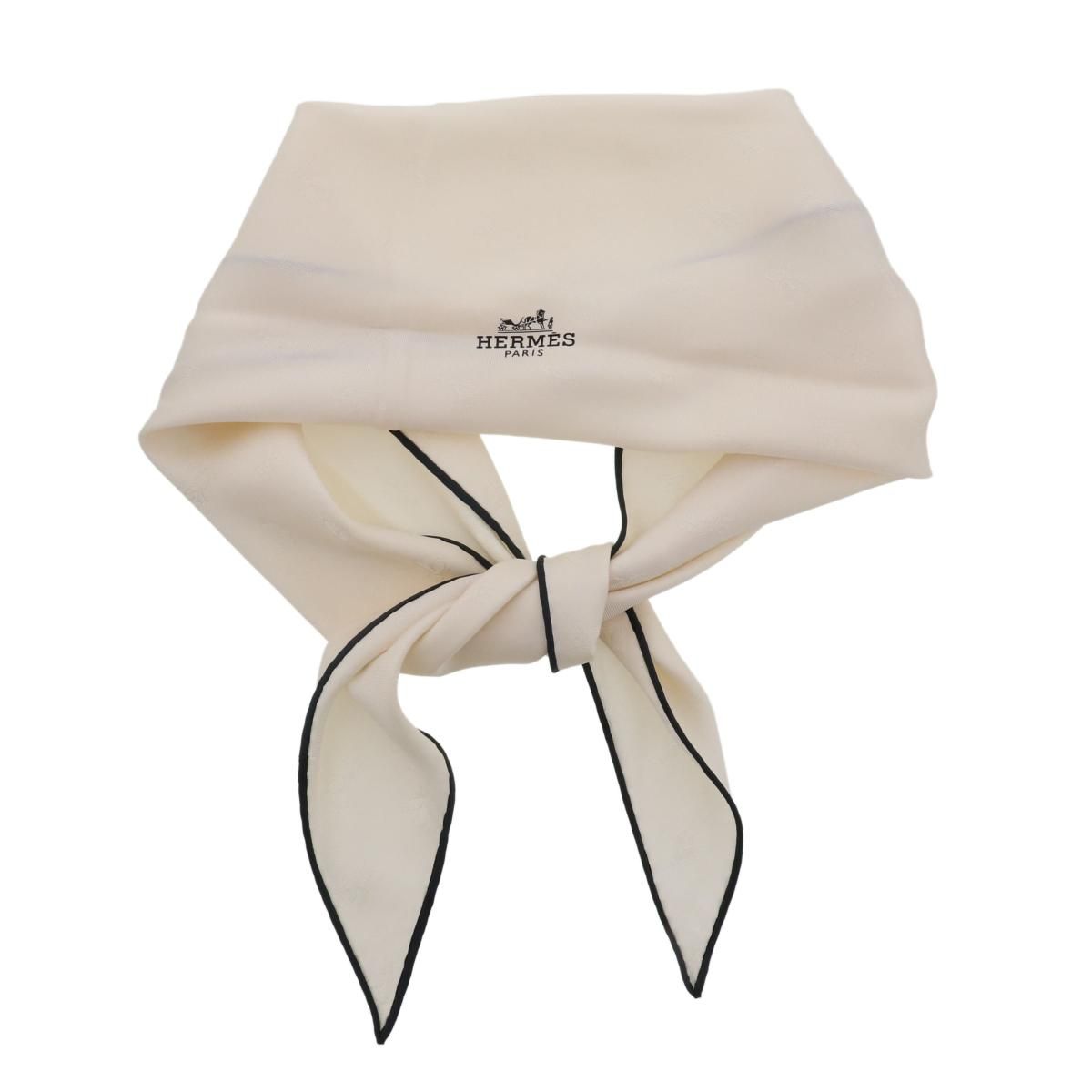 HERMÈS ストール ロザンジュ ロザンジュ ストール パイピング グレー（2024/11/25買取