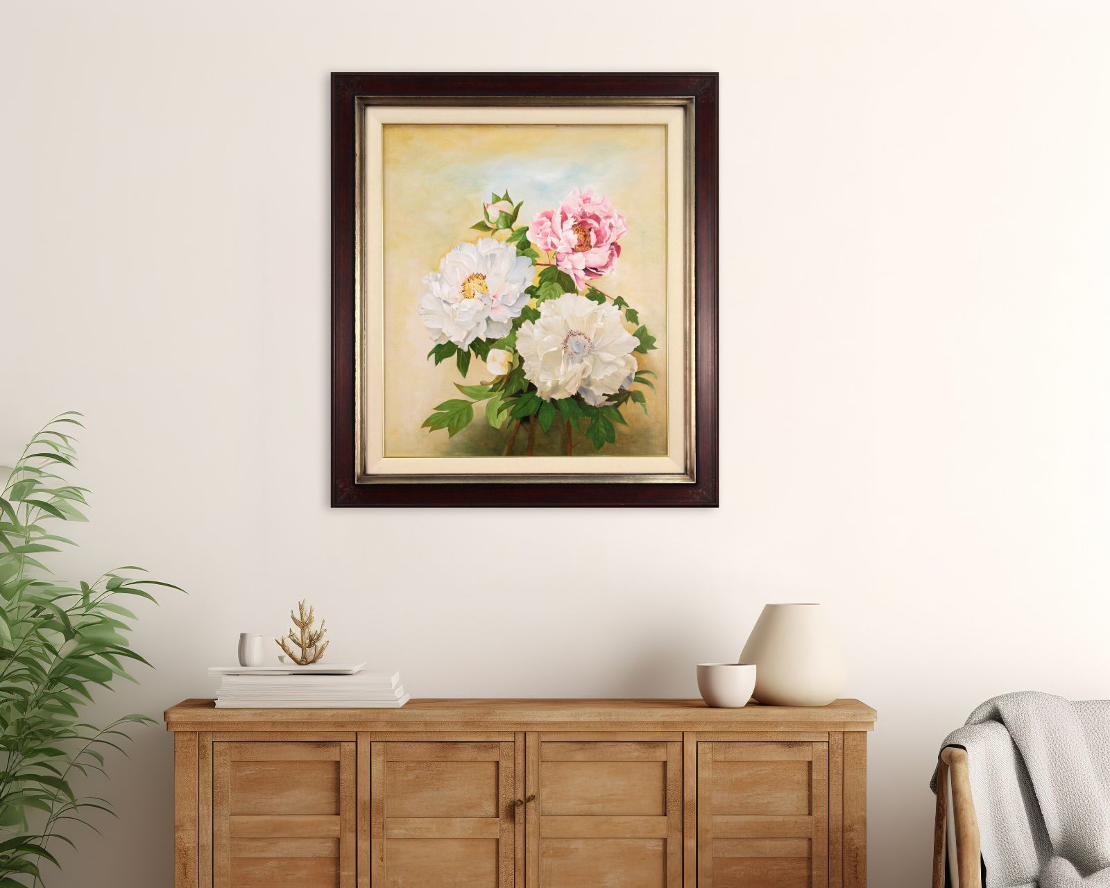 辰 将成『牡丹』油彩画【真作保証】 絵画 辰 将成『牡丹』油彩画【真作保証】 絵画 - メルカリ