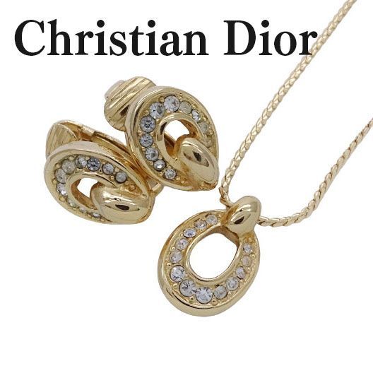 クリスチャンディオール Christian Dior ネックレス レディース ...