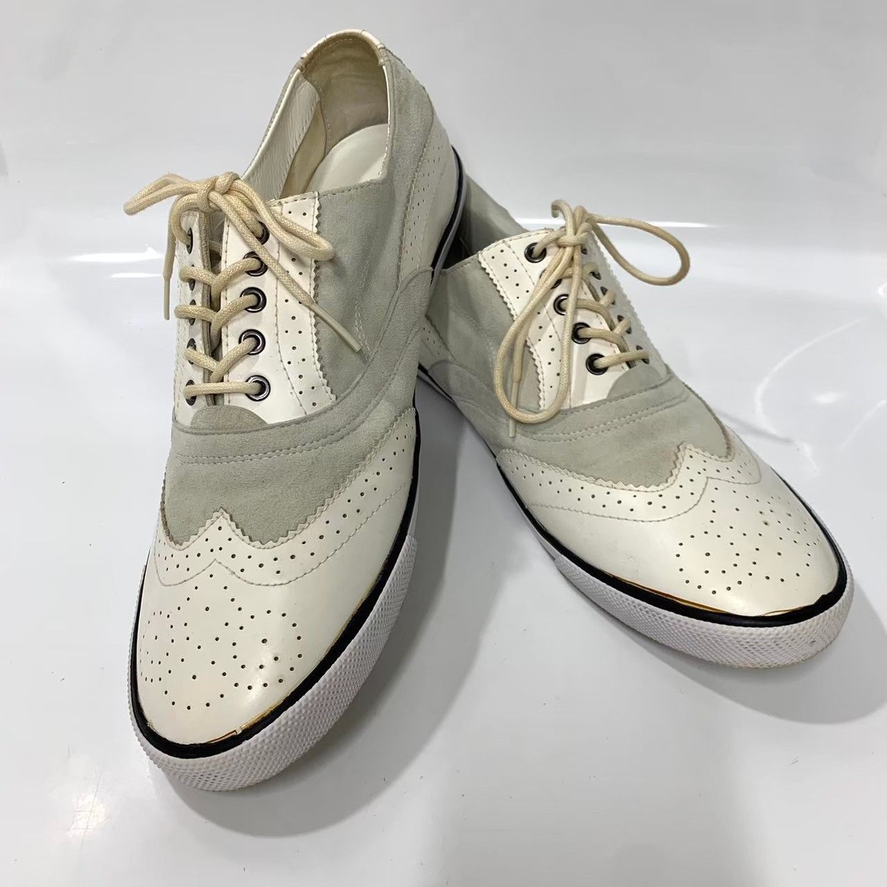 ☆-8 EMPORIO ARMANI エンポリオ アルマーニ レースアップシューズ 