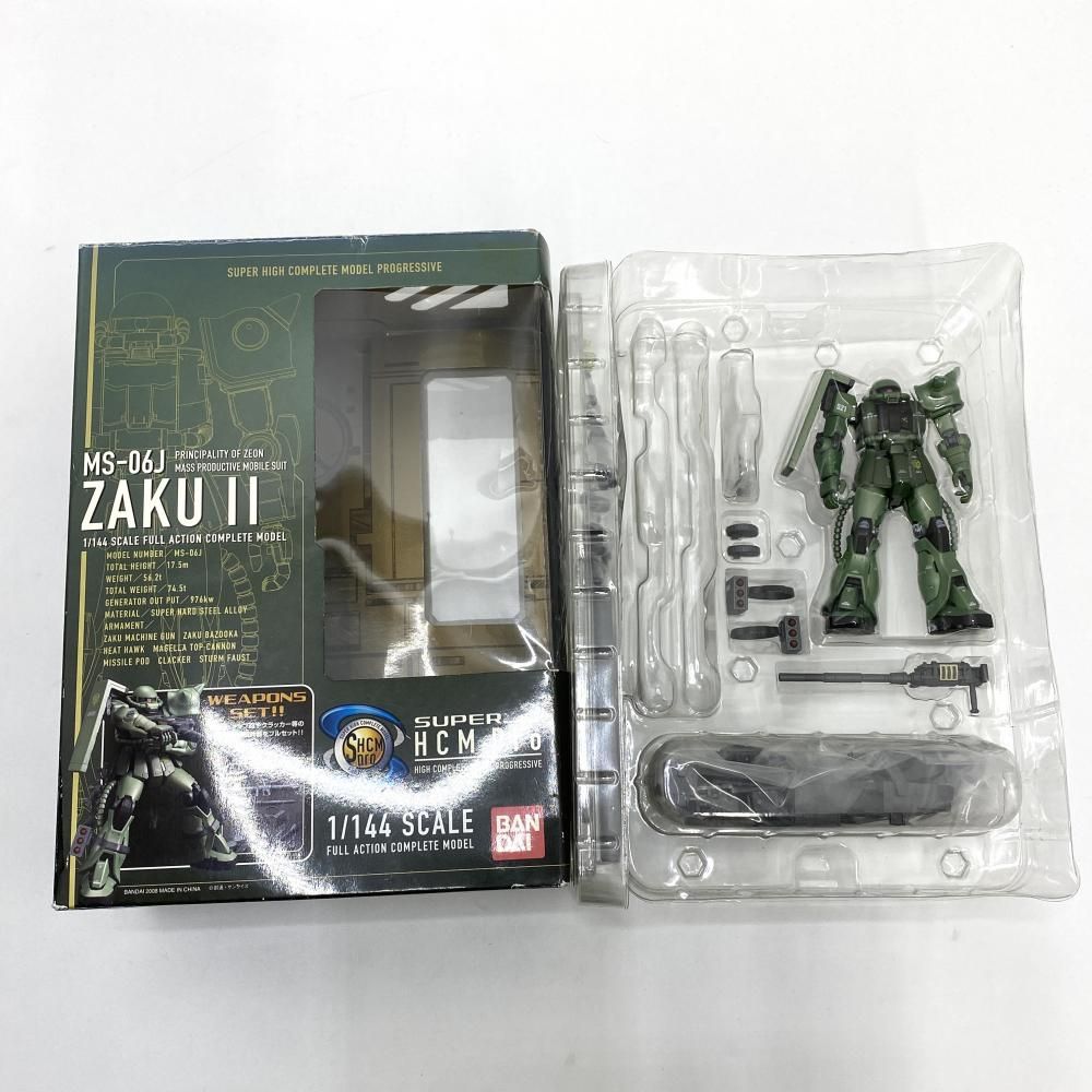 中古】【開封】【箱ｲﾀﾐ有】SUPER HCM-Pro MS-06J 量産型ザクII(陸戦用 