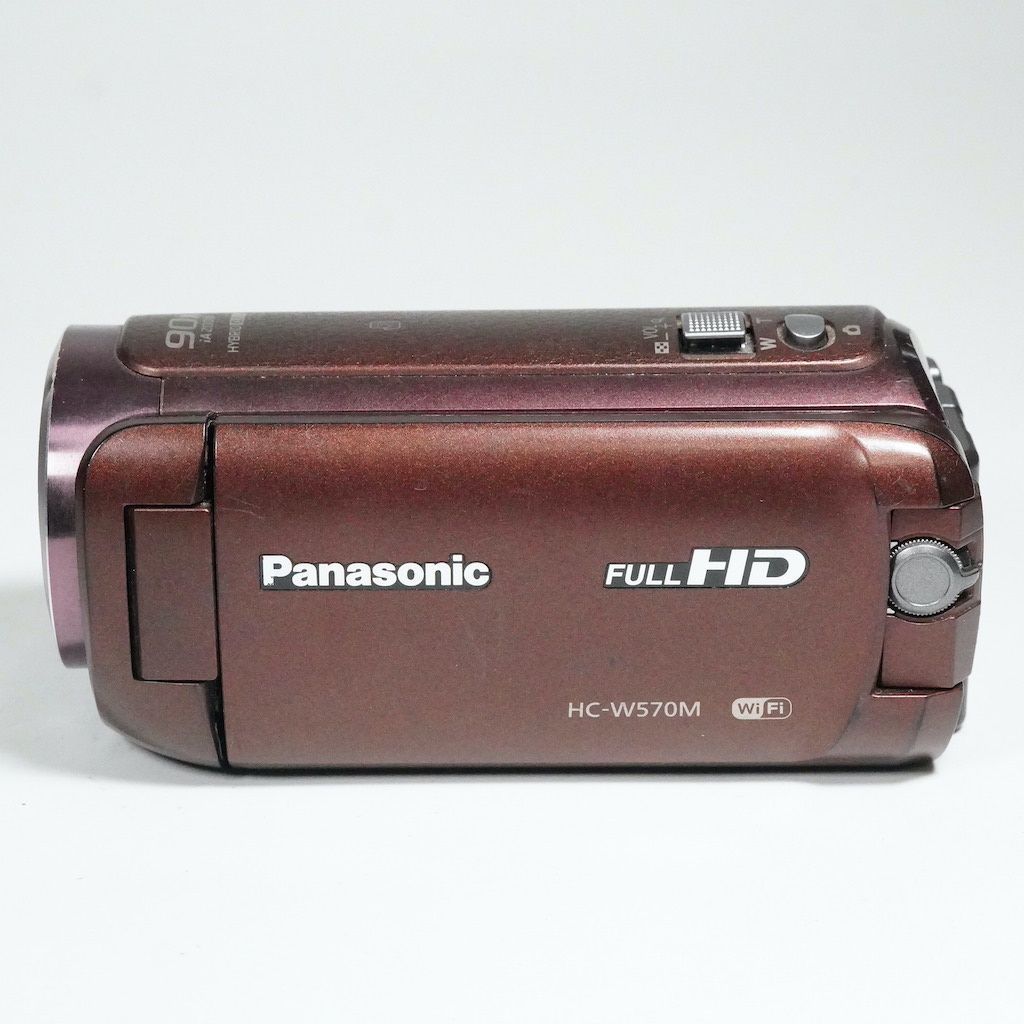 中古】パナソニック HDビデオカメラ W570M ワイプ撮り 90倍ズーム
