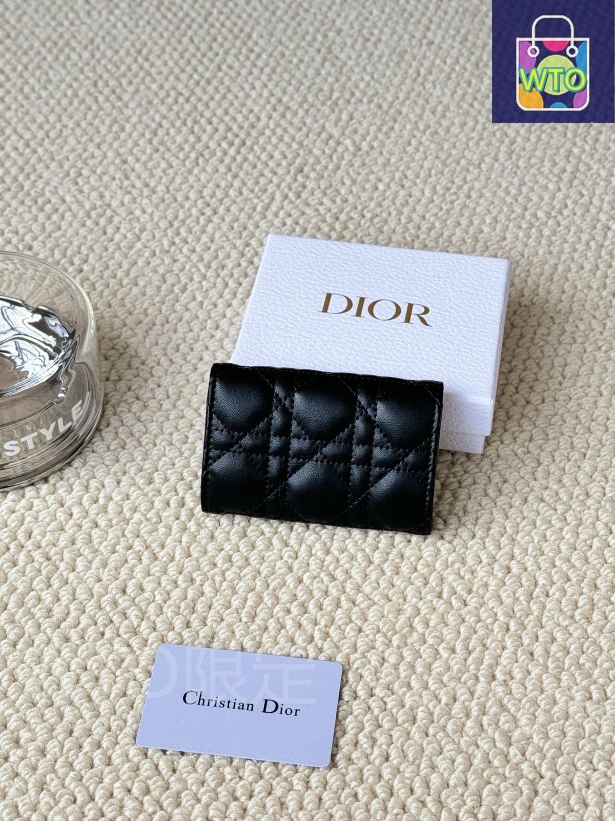 今日特価】My Dior Glycine ウォレット, ラズベリーピンク, 藤の