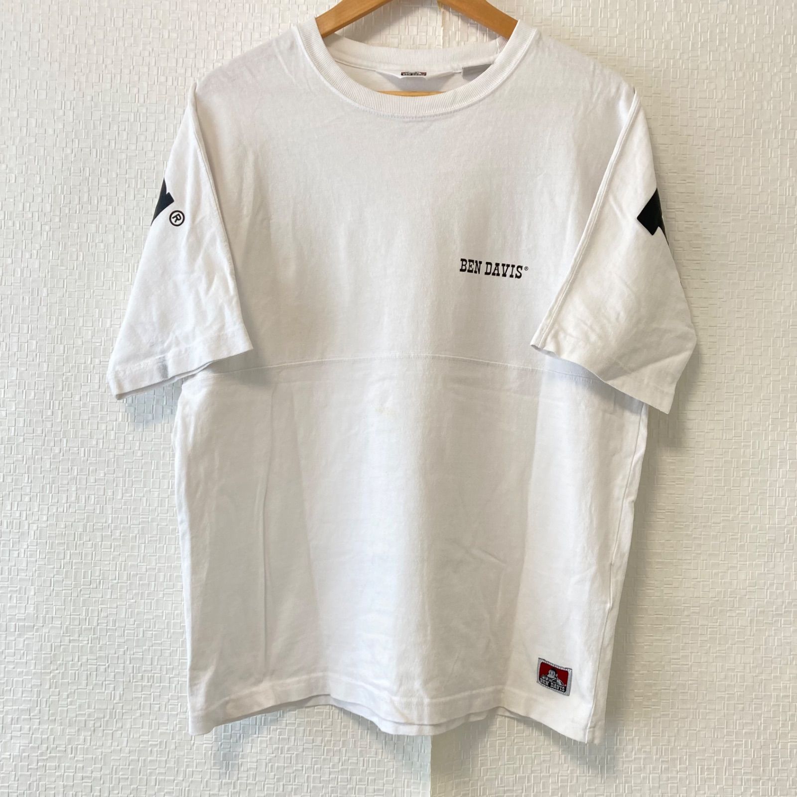 w^)b BEN DAVIS ベンデイビス クルーネック コットン Tシャツ 半袖