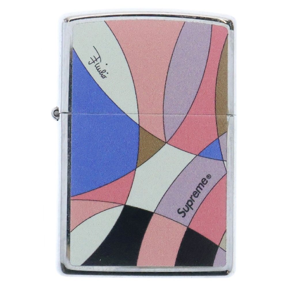 SUPREME シュプリーム 21SS x Emilio Pucci Zippo Dusty Pink エミリオプッチ ジッポ ライター マルチ
