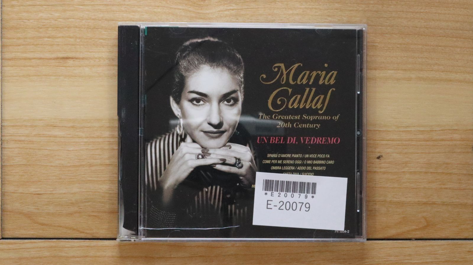 中古CD☆マリア・カラス/Maria Callas□ Un Bel Di、 Vedremo