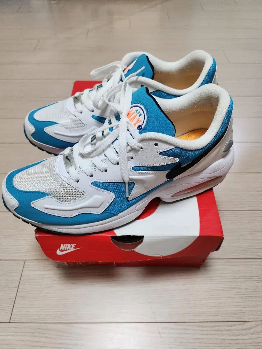 【雷市場（ポンジャン）商品韓国直送】 NIKE(ナイキ) エアマックス 2 ライト ブルー ラグーン