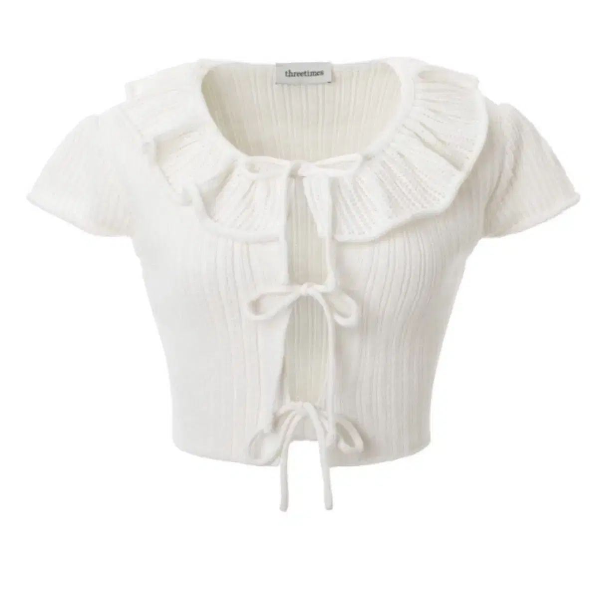 threetimes スリータイムズ bunny knit cardigan skirt セット