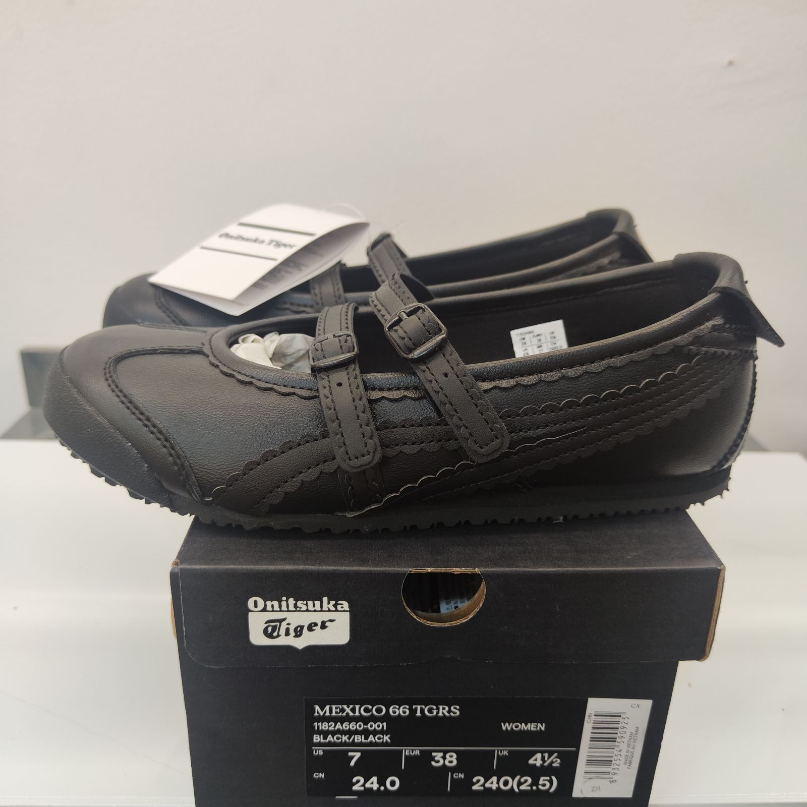 オニツカタイガー メキシコ66 Onitsuka Tiger MEXICO 66 TGRS 靴 スニーカー レディース ブラック
