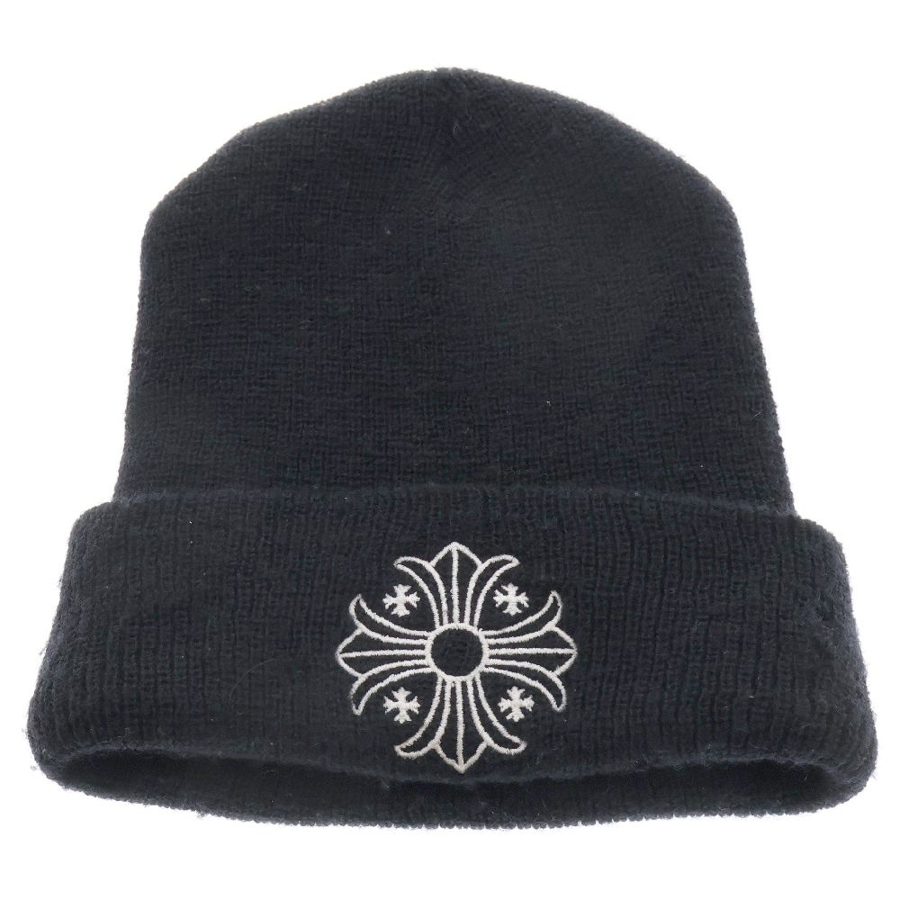 CHROME HEARTS クロムハーツ WOOL WATCH CAP ウールワッチキャップ CHプラス刺繍ビーニー帽子