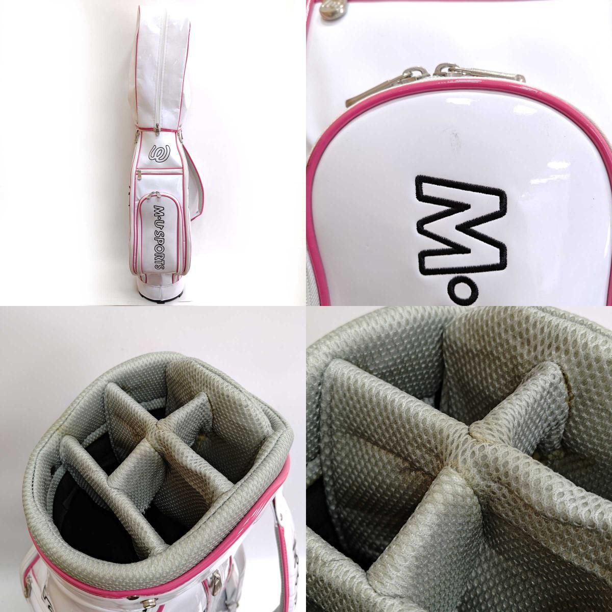 ミエコウエサコ 高品質 MU SPORTS ゴルフ キャディバッグ レディース