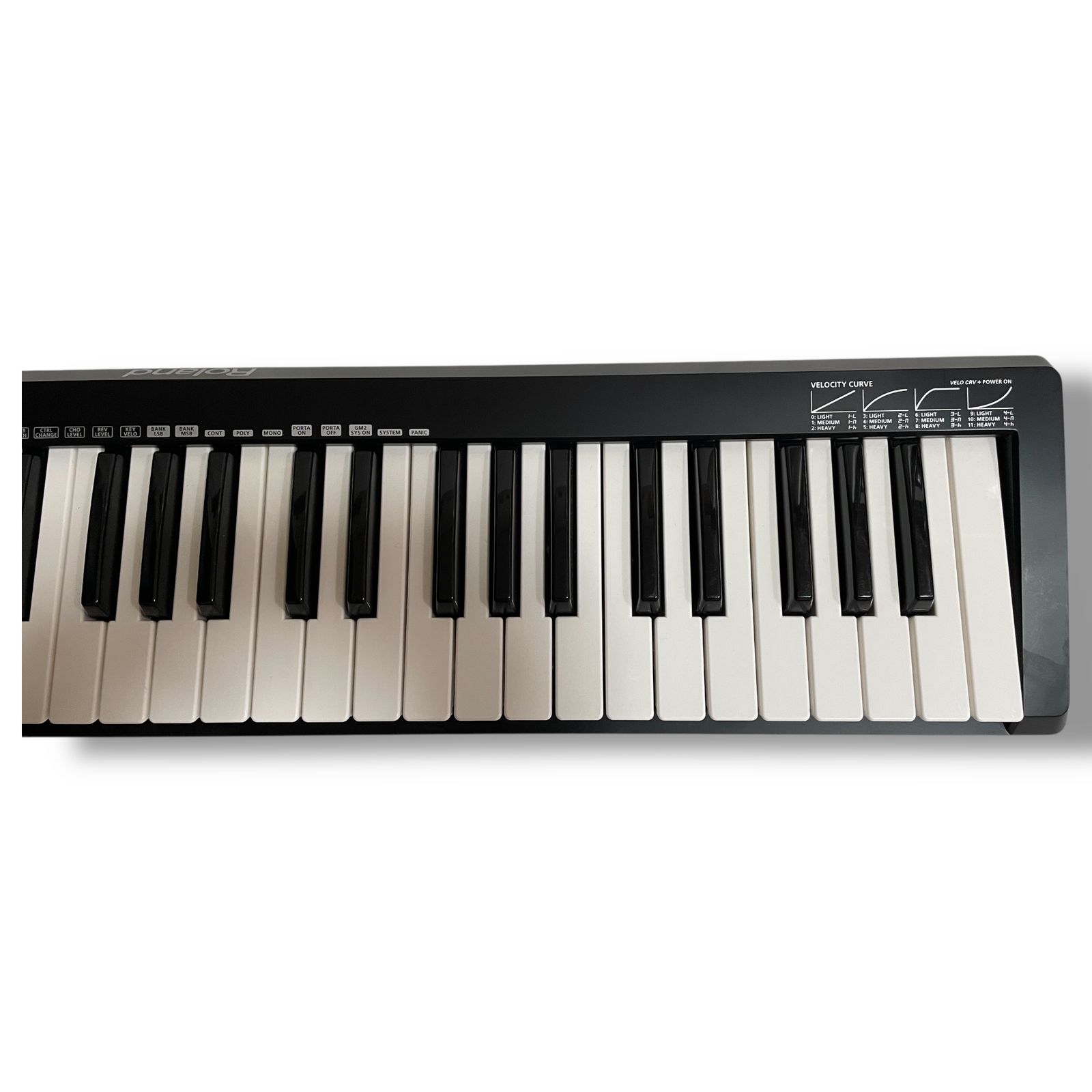 し*ん様 Roland A-500S MIDIキーボードコントローラー Amazon | Roland MIDI Keyboard Controller ホワイト A-49-WH