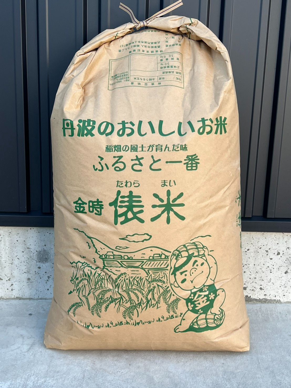 令和6年度 兵庫県丹波産 玄米 コシヒカリ 30kg 丹波のおいしいお米 金時 俵米
