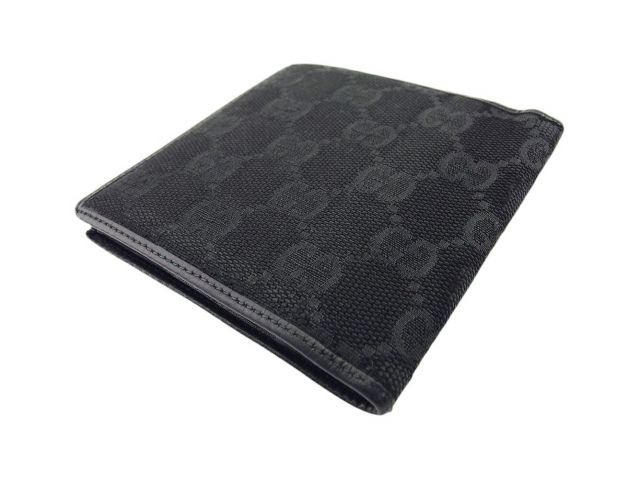 Gucci GGキャンバス ミニ財布 GUCCI グッチ 財布 レディース ブランド 二つ折り財布 GG