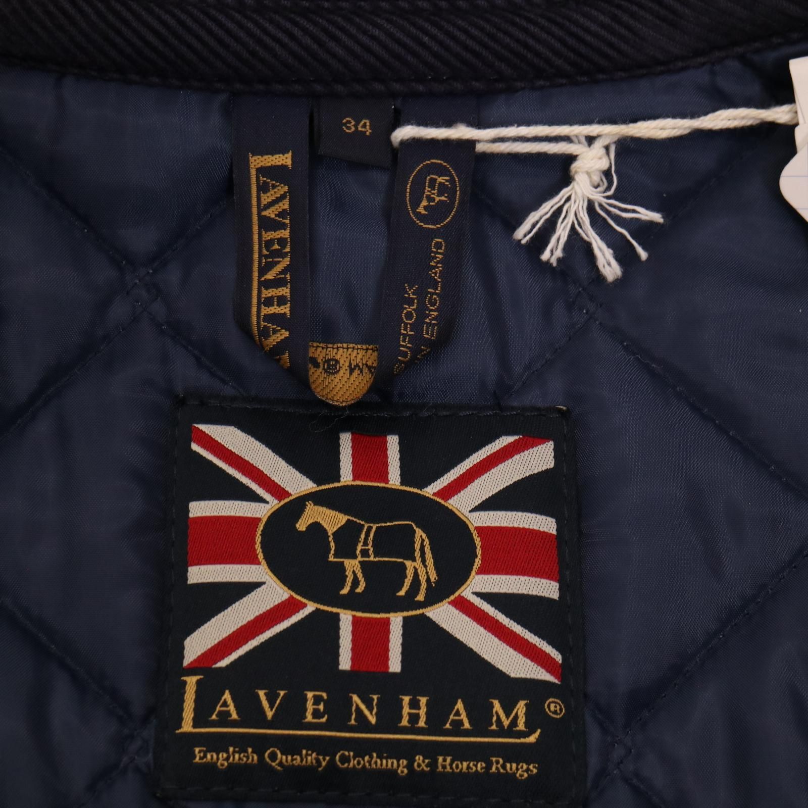 LAVENHAM / LAYHAM ラベンハム キルティング ジャケット 11-011-310-4357-3-0 表記サイズ34　【2406】