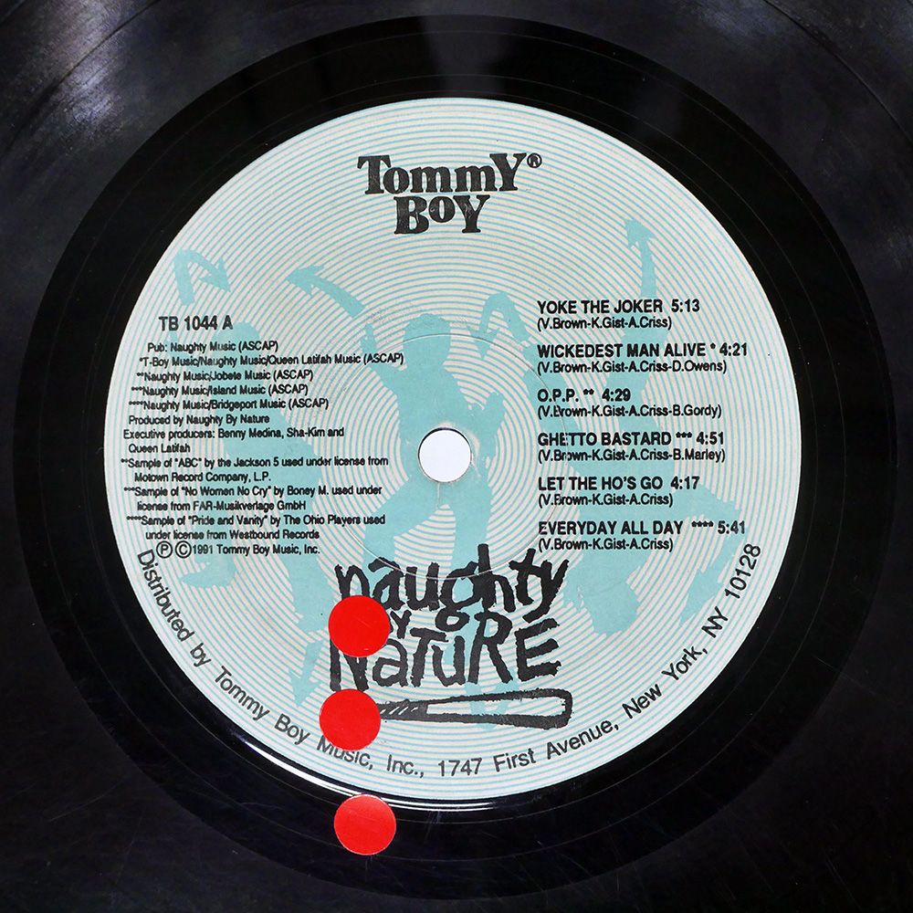 ジャンク,米 US盤 NAUGHTY BY NATURE/NAUGHTY BY NATURE/TOMMY