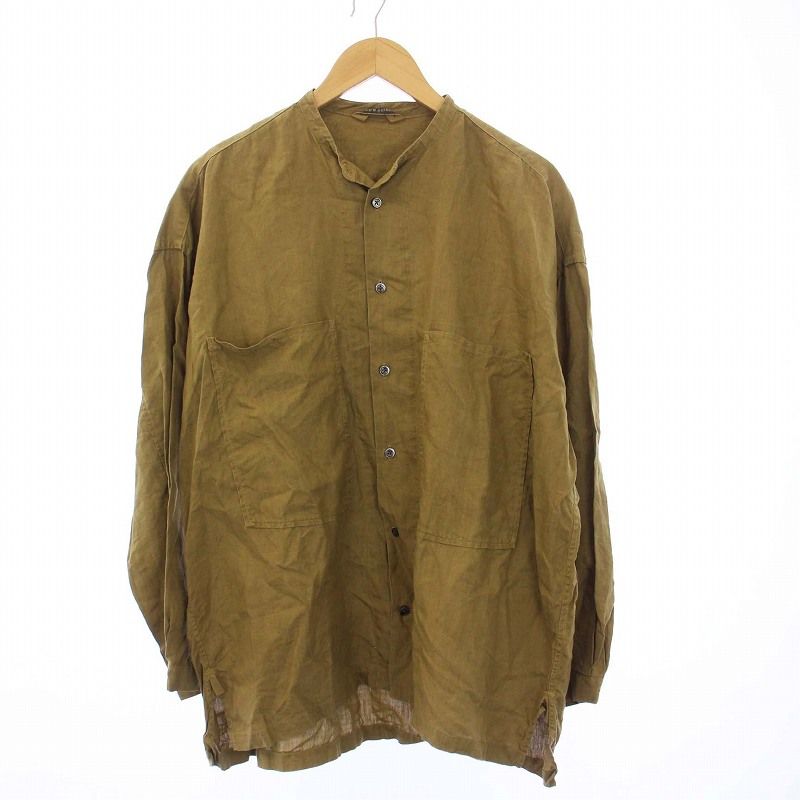 ARTS & SCIENCE ヘンプ長袖シャツ ARTS & SCIENCE ヘンプ長袖シャツ