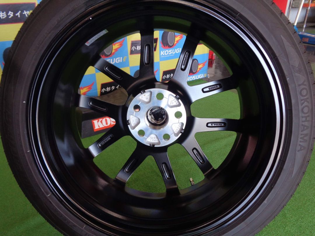 60系プリウス 19インチ 中古セット 195/50R19 ヨコハマ ブルー