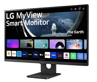 LG 27インチ webOS対応スマートモニター エルジー FHD 27SR50F-B ディスプレイ フルHD IPSパネル ディスプレPCモニターパソコンモニター
