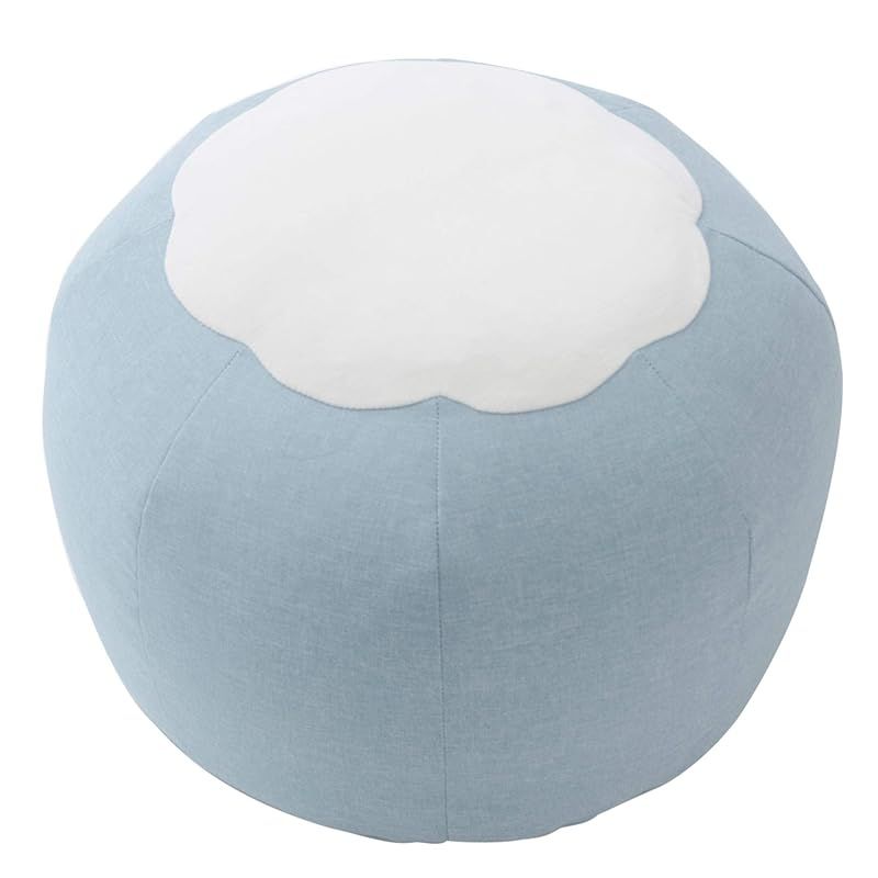 在庫 セルタン 直径約60cm カバーが洗える POTE ポテ ライトブルー A810a-605LBL 618WH 0