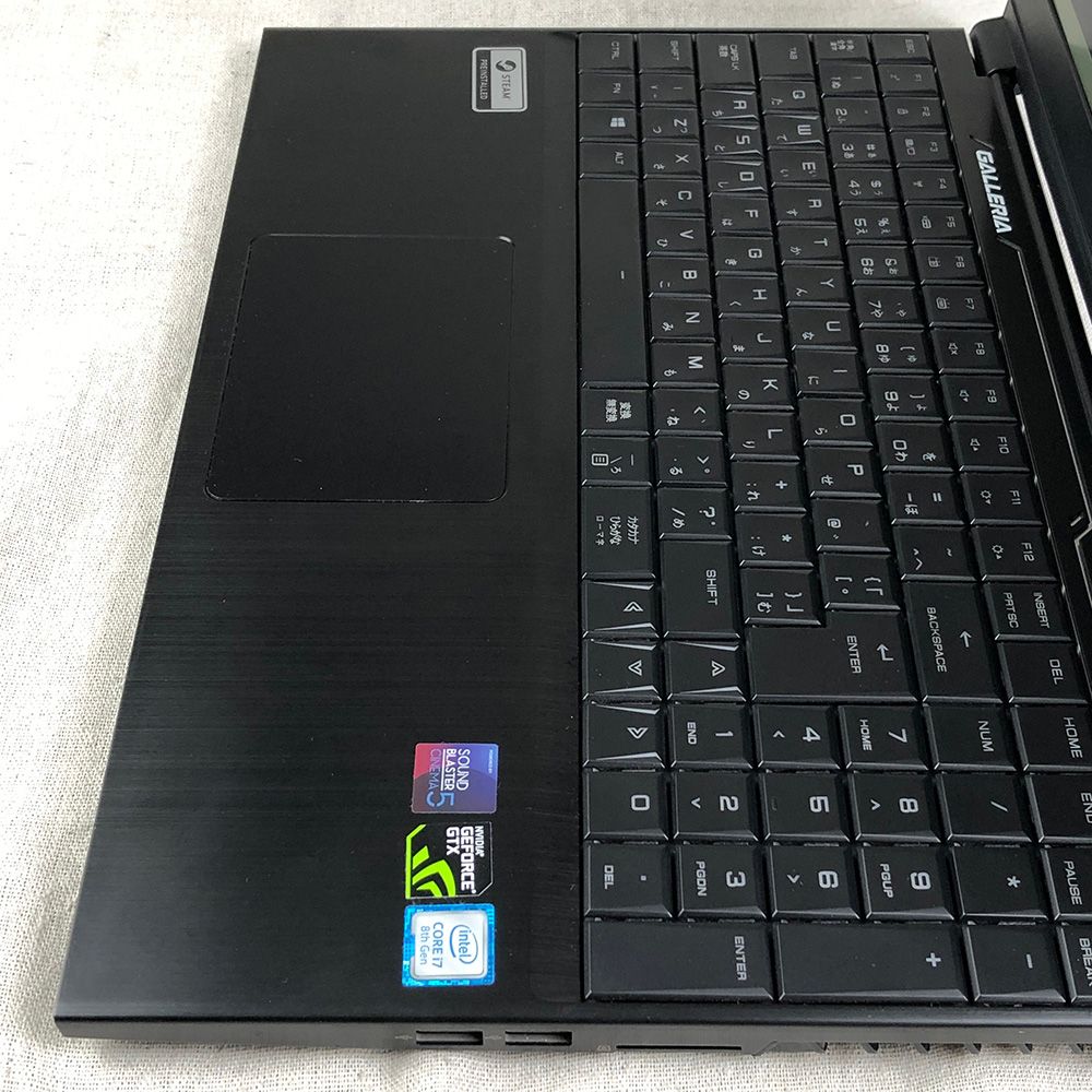 GALLERIA / GCF1060GF-E HR ゲーミングノートPCジャンク