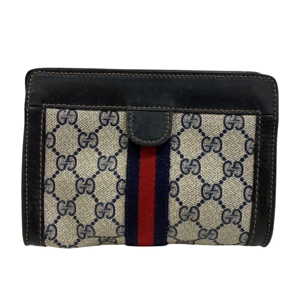 ５％OFF フォロワークーポン GUCCI グッチ ールドグッチパフューム シェリー ポーチ 小物入れ 大きめ 小さめ おしゃれ ハイ ブランド ネイビー メンズ おすすめ 人気