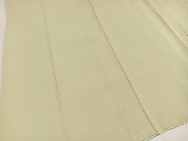 平和屋着物○本塩沢 110亀甲 よろけ縞 舞花文 三越扱い 正絹 逸品