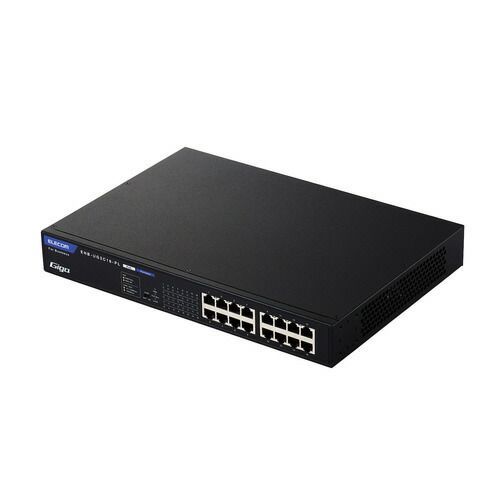ＰｏＥ対応スイッチングハブ １６ポートEHB-UG2C16-PL エレコム