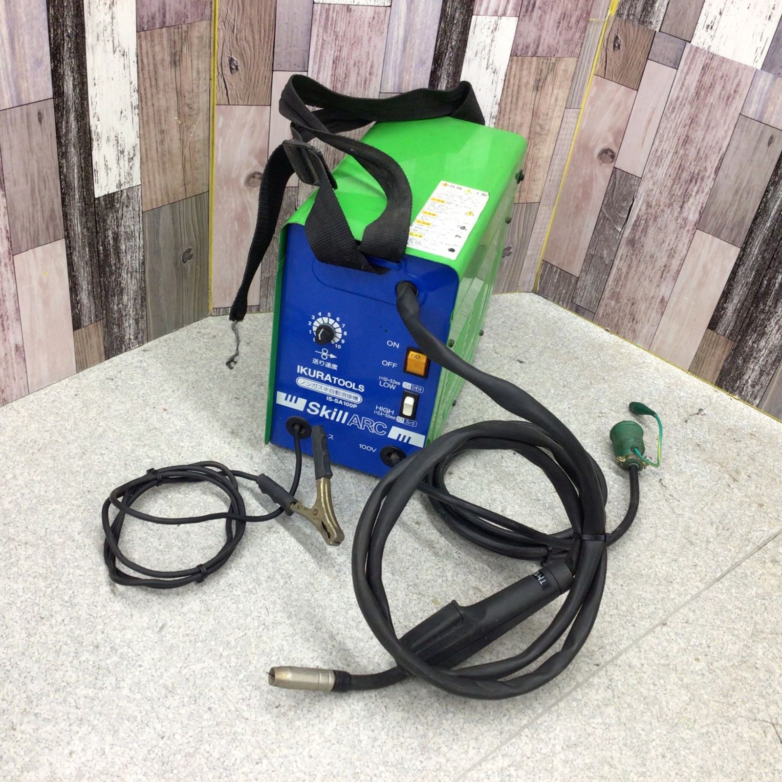 〇イクラ精機 半自動溶接機 IS-SA100P【八潮店】 【公式通販】
