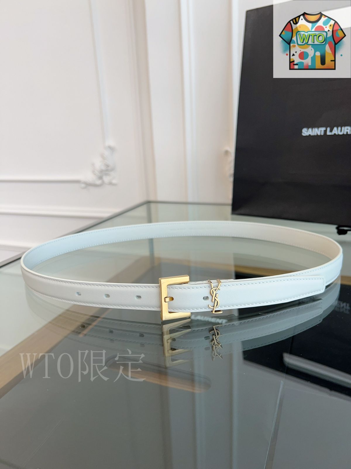 SAINT LAURENTブレスレット。箱、巾着あり。今日限定価格。 今日WTO】SAINT LAURENT サンローラン ブレスレット-SK02 - メルカリ