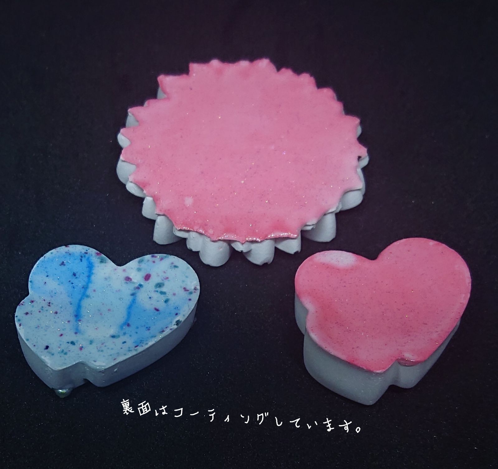 アロマストーン(フラワー＆ハート)
