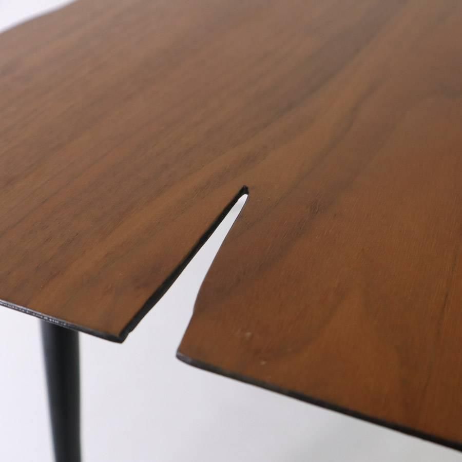 努力の結実 TORIBOA BAY LIVING トリボアベイリビング マーガレット サイドテーブル 幅76cm ウォールナット M12638 245h1