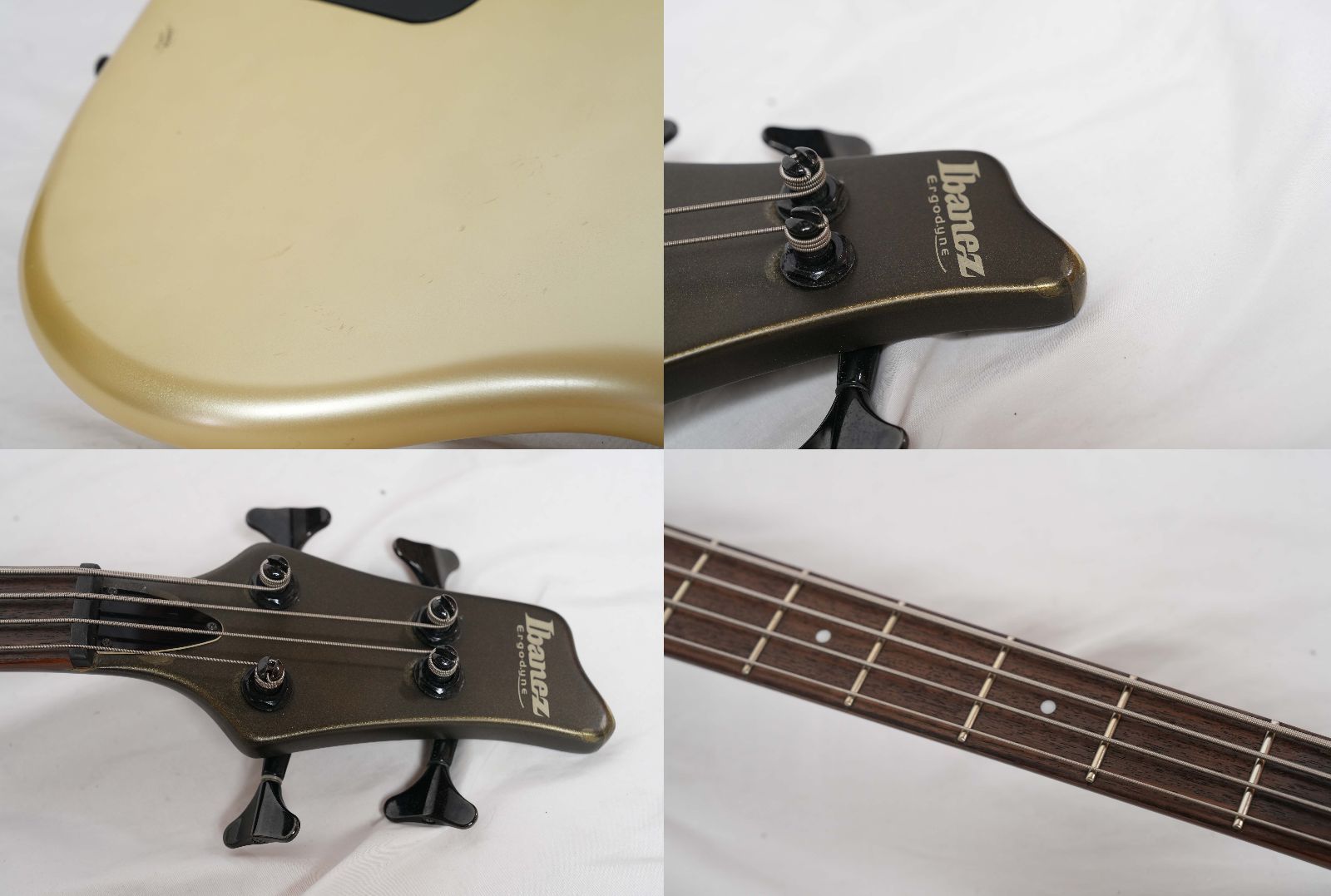 ☆IBANEZ☆Ergodyne EDB600 WP ホワイトパール 3Dシェイプ 状態良好 