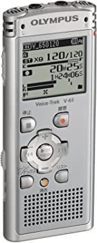 【】【非常に良い】OLYMPUS ICレコーダー 2GB Voice-Trek MP3/WMA SLV ライトシルバー V-65
