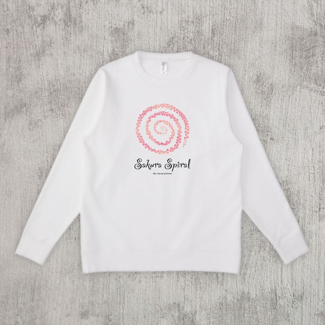 グラフィックスウェット　Sakura Spiral Color -Sweat-