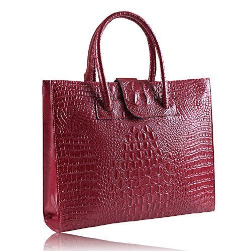 HAMANOオーストリッチ 2wayバッグA4レッド 5. レッド [ホマリナ] 本革